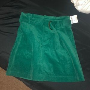 Green skirt! NEVER WORN